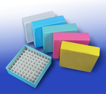 100-well, 2-in Superior Cryo-Color Cardboard Freezer Boxes--Pack of 5 x 10 100-well, 2-in Superior Cryo-Color Cardboard Freezer Boxes--Pack of 5 x 10